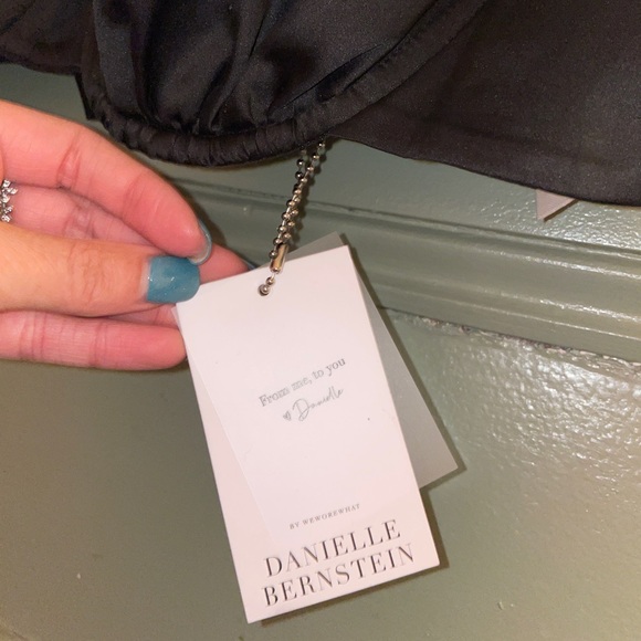 NWT WeWoreWhat V neck Underwire Top - Picture 5 of 5